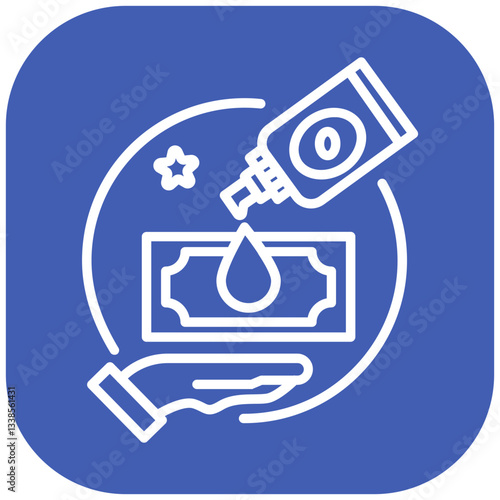 Grease Money Vector Icon