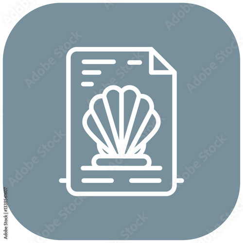 Shell Company Vector Icon