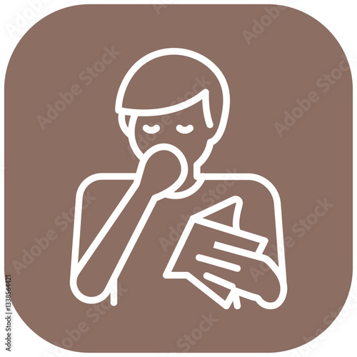 Allergic Reaction Vector Icon