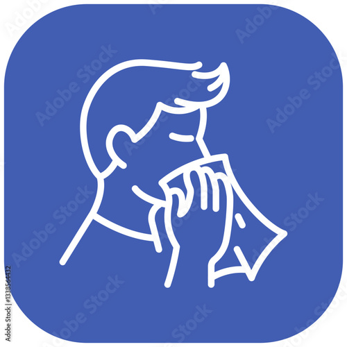 Dust Allergy Vector Icon