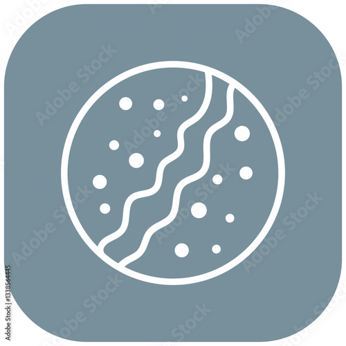 Eczema Flare Up Vector Icon