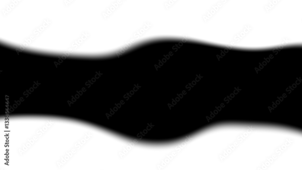 Blurred transparent gradient background. Elegant black wavy line on Transparent png overlay background Blurred transparent gradient background. Elegant black wavy line on Transparent png overlay background