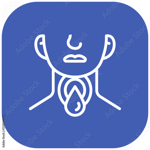 Sore Throat Vector Icon