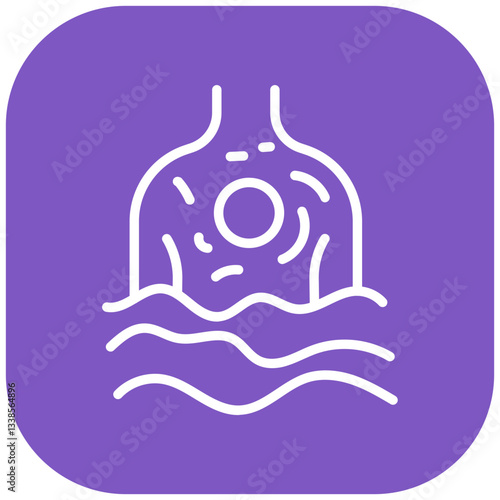 Watery Rash Vector Icon