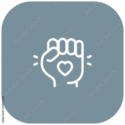 Knuckle Pain Vector Icon