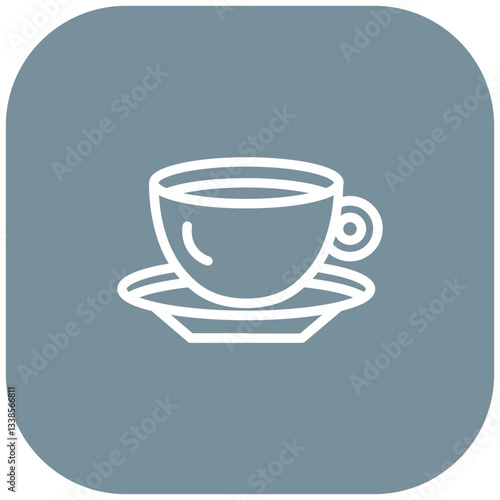Monsoon Chai Vector Icon