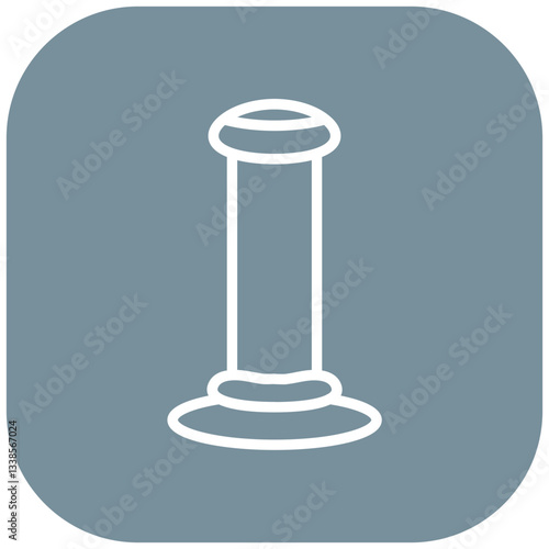 Bollard Vector Icon
