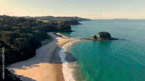 Breathtaking landscapes and ocean-blue backdrops of Slipper Island, Major Island, Alderman Islands