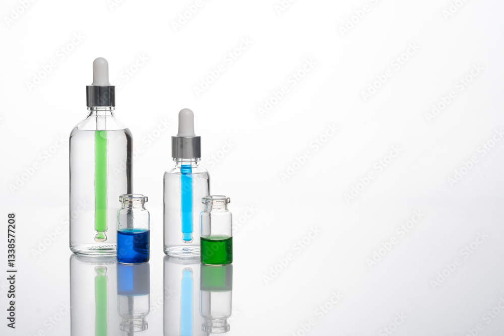 transparent dropper bottle with white bottom and colored dropper transparent dropper bottle with white bottom and colored dropper