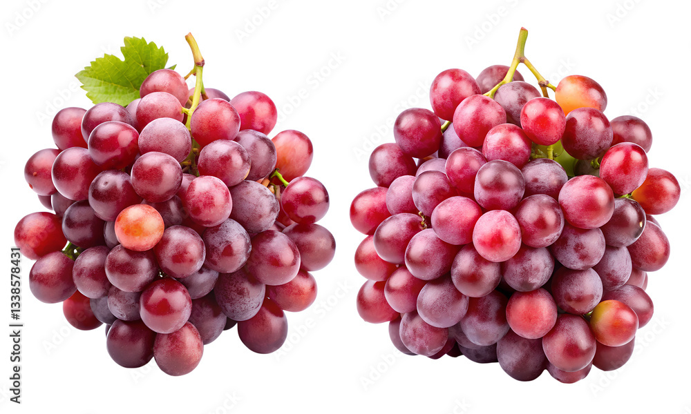 Bunch of grapes, Fresh grapes collection isolated Bunch of grapes, Fresh grapes collection isolated