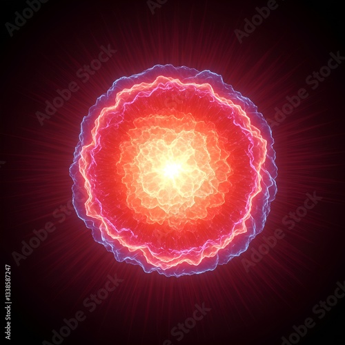 신비로운 폭발, 행성 폭발