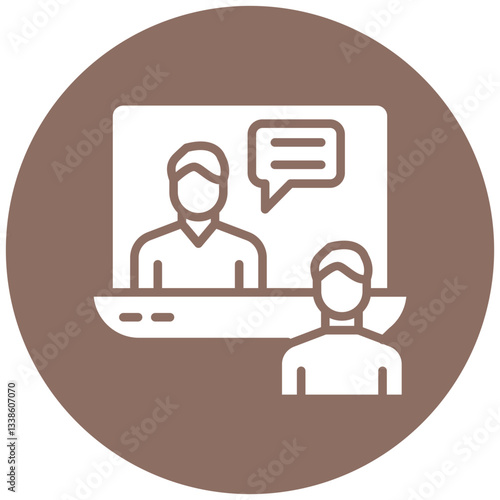 Remote Interview Icon