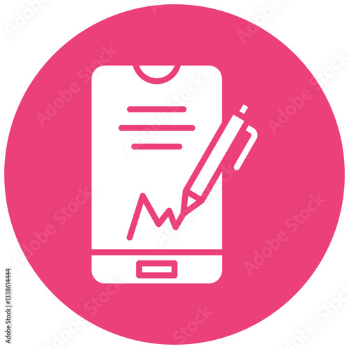 Digital Signature Icon