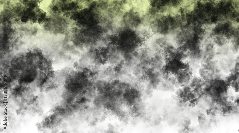 Fototapeta premium Smoky grayscale abstract texture background