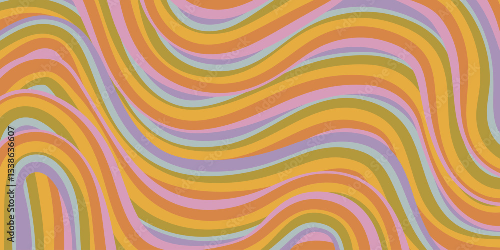 Rainbow Wavy Abstract Backgound. Cool Colorful Playful Texture. Groovy Psychedelic Stripes. Y2k Funny Vector Texture. Pop Art Retro Bg. Rainbow Wavy Abstract Backgound. Cool Colorful Playful Texture. Groovy Psychedelic Stripes. Y2k Funny Vector Texture. Pop Art Retro Bg.
