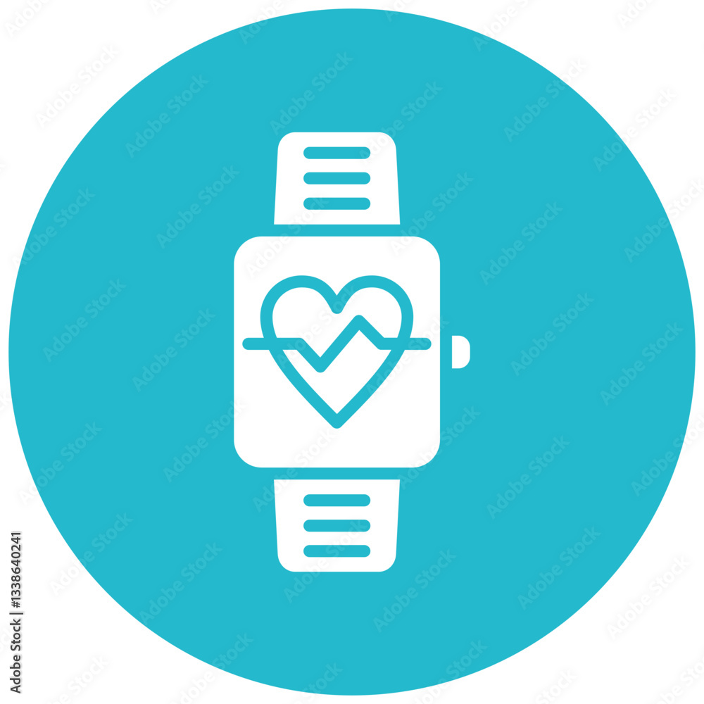 Obraz premium Fitness Tracker Icon