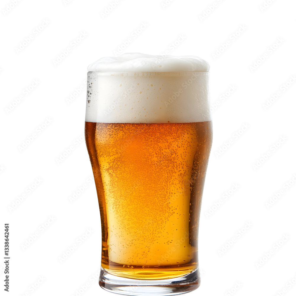 glass of beer isolated on transparent background glass of beer isolated on transparent background