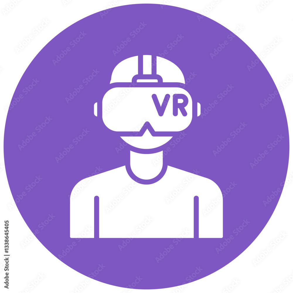Virtual Reality Icon Virtual Reality Icon