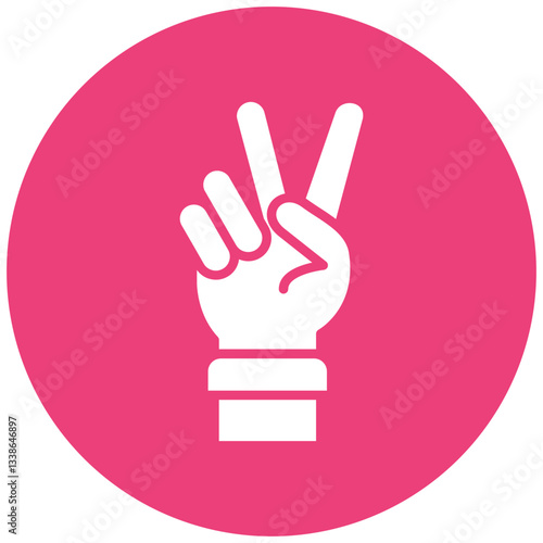 Victory Gesture Icon