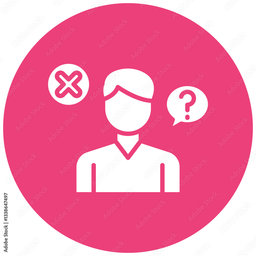 Inattention Icon Inattention Icon