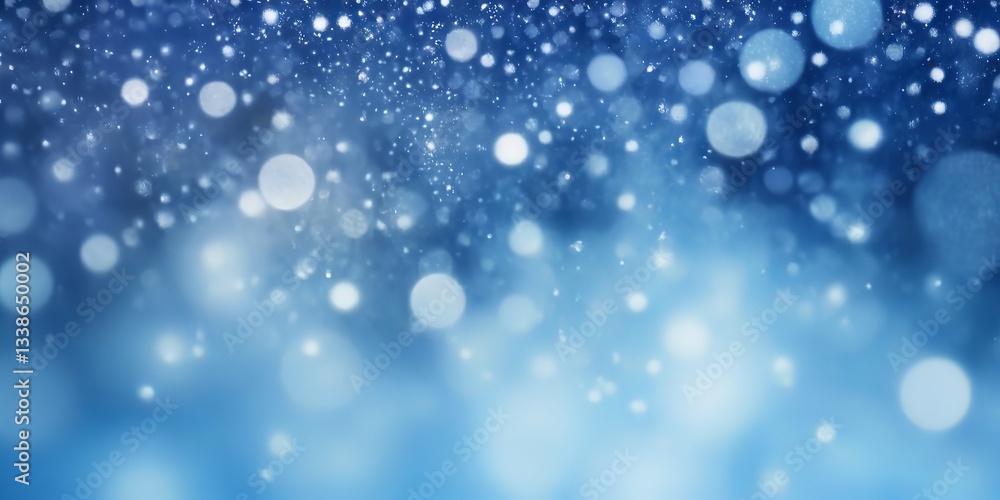 fondo bokeh nieve. cielo azul fondo bokeh nieve. cielo azul