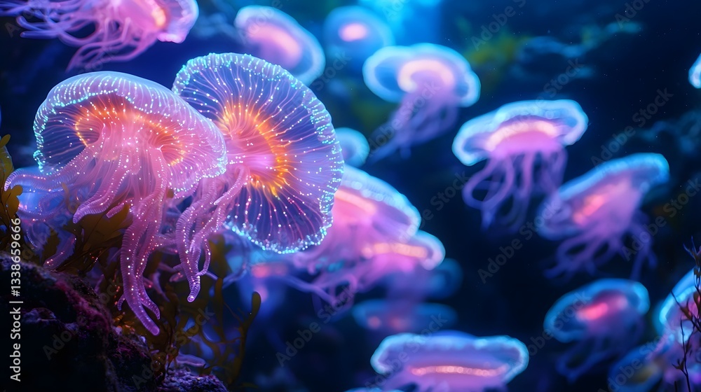 Bioluminescent Wonders of the Deep Bioluminescent Wonders of the Deep