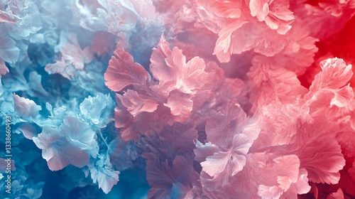 Vibrant Infrared Abstract Wallpaper for Creative Design Projects