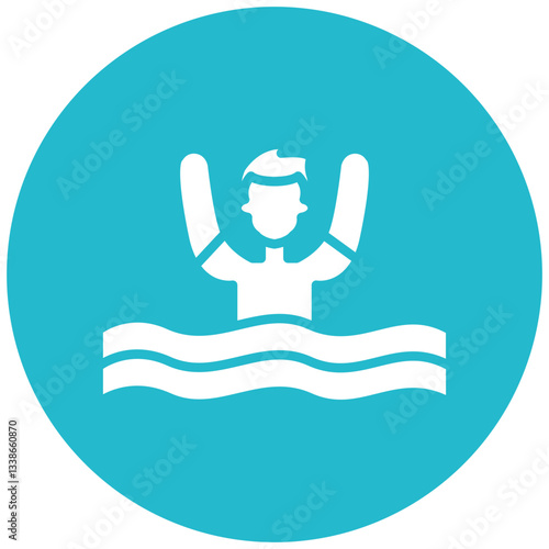 Drowning Icon