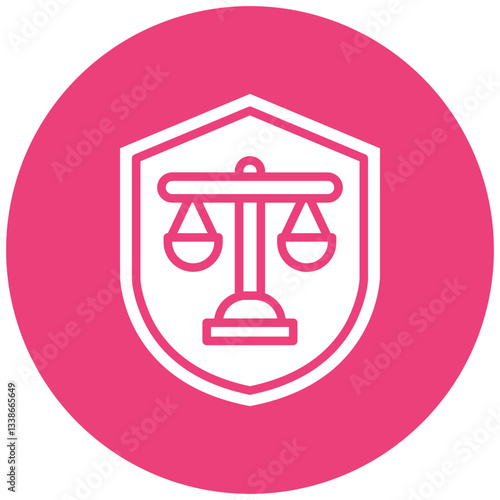 Legal Shield Icon