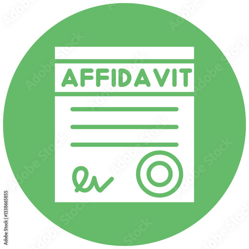 Affidavit Icon