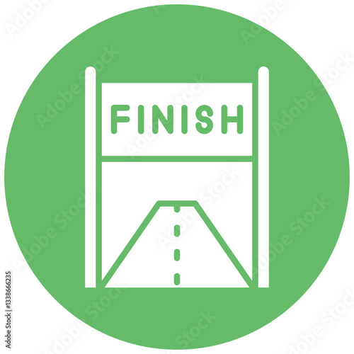 Finish Line Icon