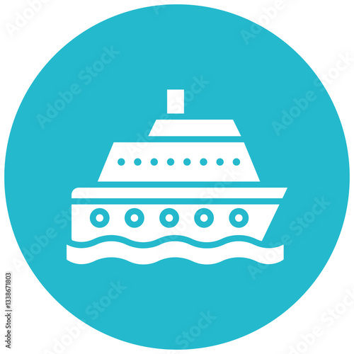 Cruise Ship Icon