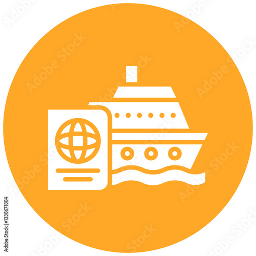 Cruise Passport Icon