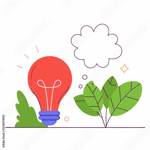 Vector work prepared for new ideas and new thoughts