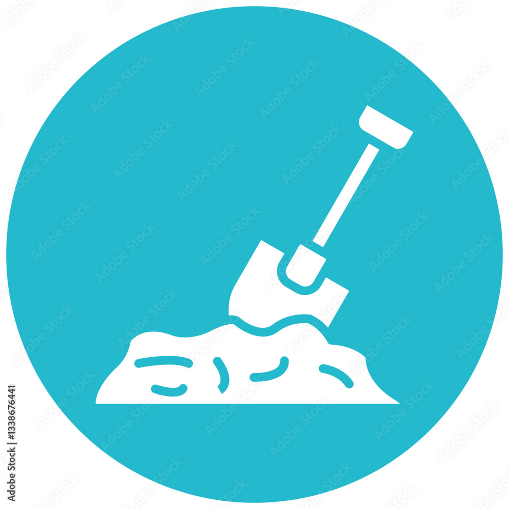 Fototapeta premium Shovel Icon