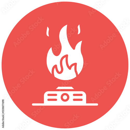 Gas Flame Icon