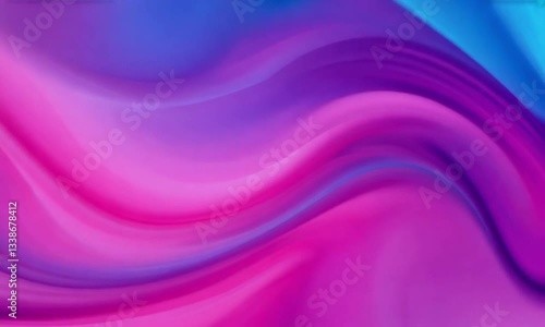 Wallpaper Mural magenta and blue liquid blur abstract background Torontodigital.ca