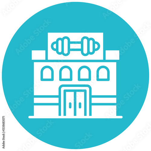 Fitness Center Icon