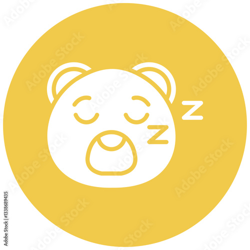 Sleepy Bear Icon