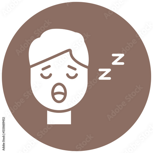 Sleepy Face Icon