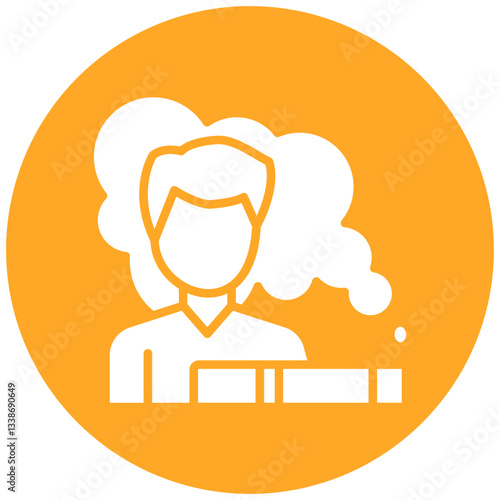 Secondhand Smoke Icon