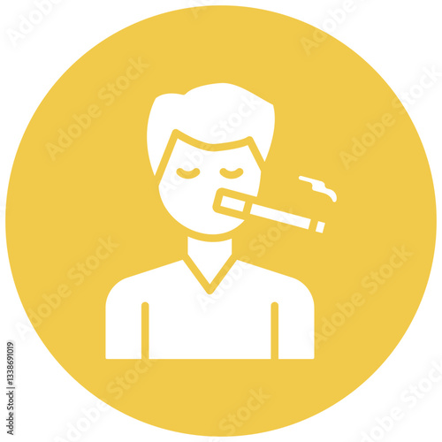 Tobacco Addiction Icon