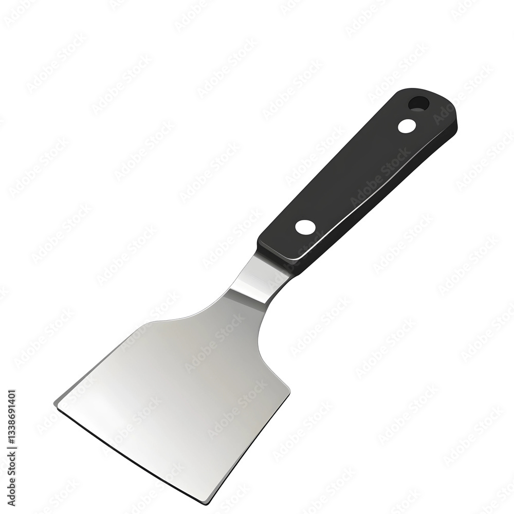 Vector of a heavy-duty stainless steel kitchen tool Vector of a heavy-duty stainless steel kitchen tool