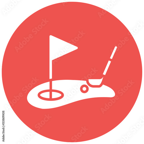 Miniature Golf Icon