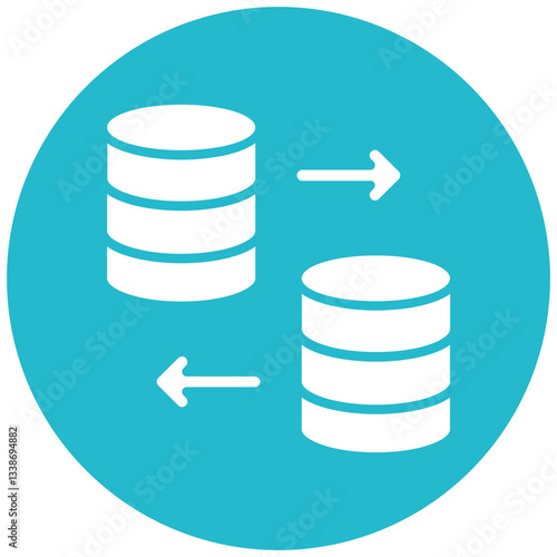 Data Replication Icon
