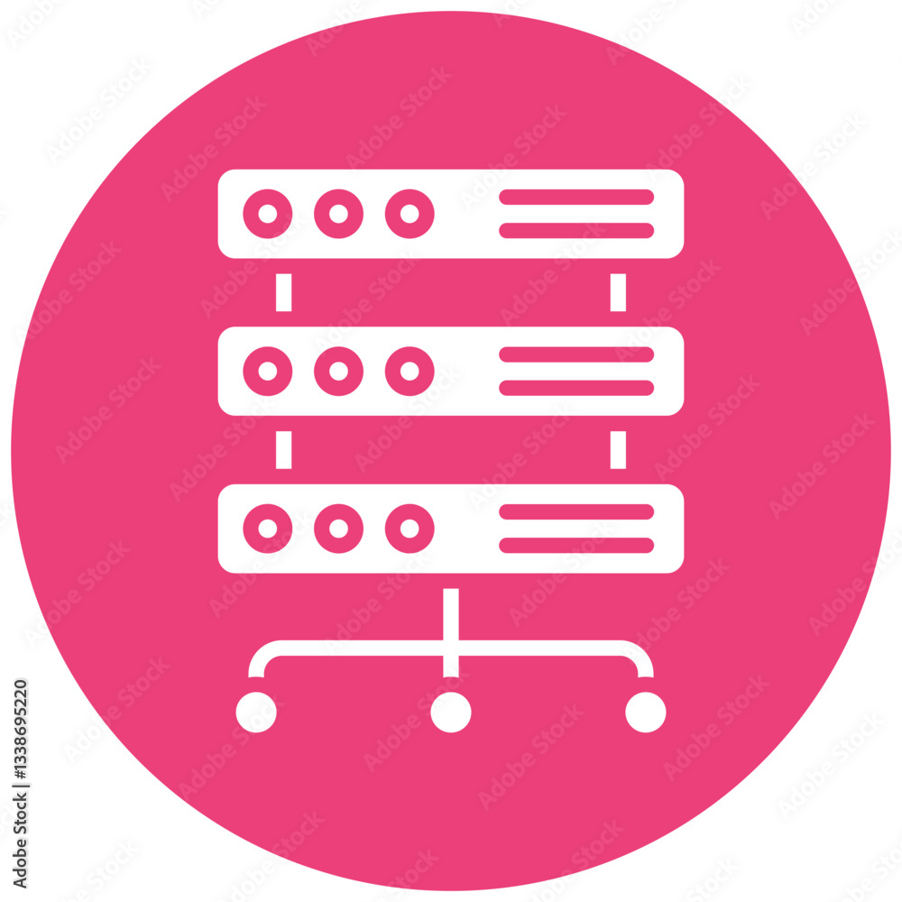 Storage Cluster Icon