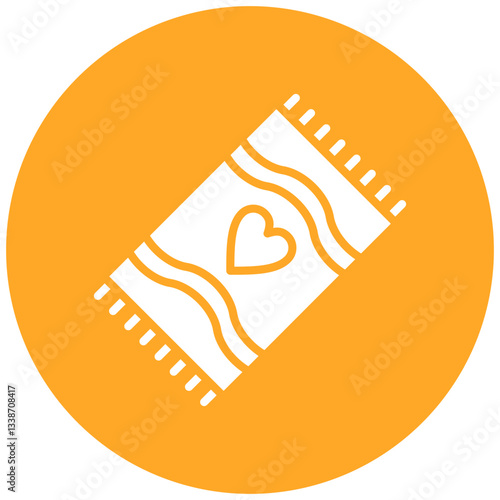 Beach Towel Icon