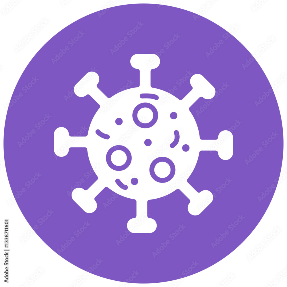 Fototapeta premium Virus Icon