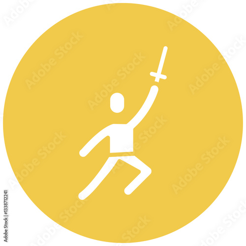 Fencing Warm Up Icon