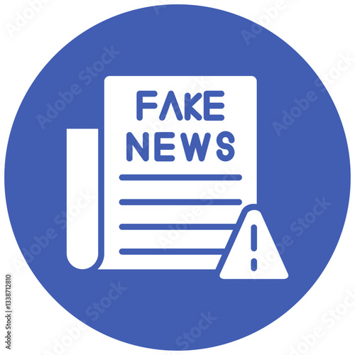 Fake News Warning Icon